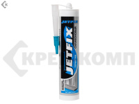 Герметик силиконовый универсальный, Бесцветный JETFIX, 280 ml