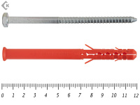 Дюбель фасадный MBR-SS НЕХ 10х120 (50 шт), цинк