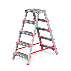 Стремянки алюминиевые