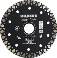 Диск алмазный Турбо 125*22,23*10 Hilberg Super (1 шт.)